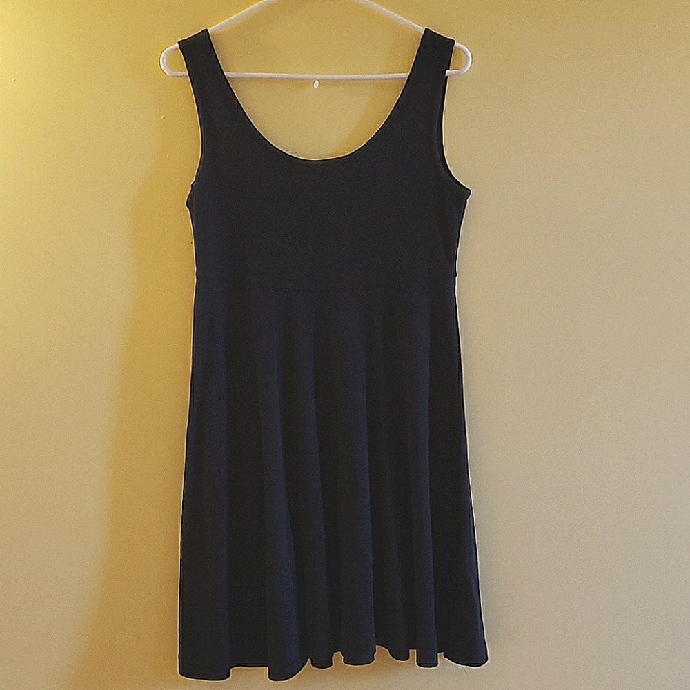 Black dress/cover-up